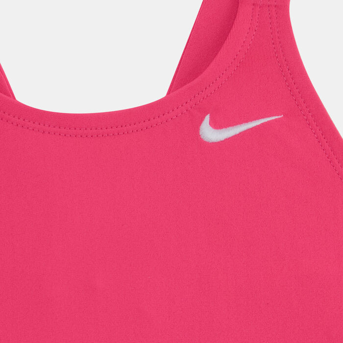 Nike Swim Kids' Fastback One-Piece Swimsuit Pink image number 2