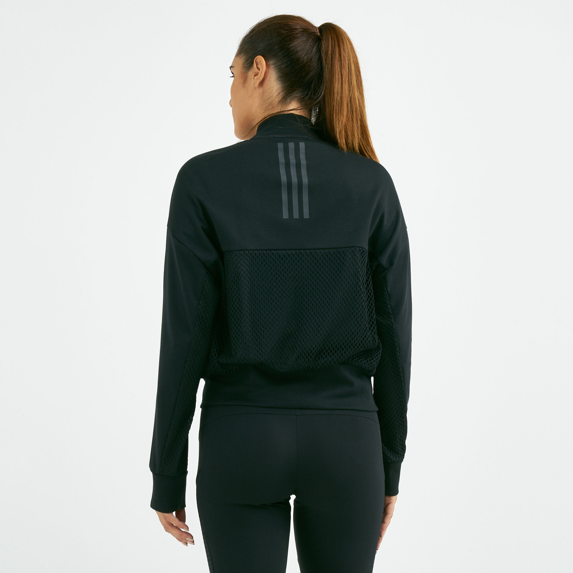 Women s ID Mesh Bomber Jacket