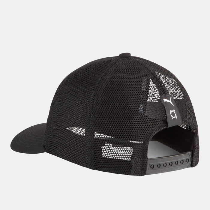 PUMA Men's Trucker Basketball Cap Black image number 1