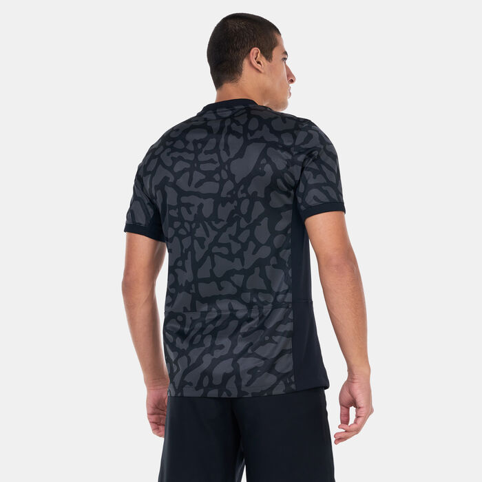 Jordan Men's Dri-FIT Paris Saint-Germain Stadium Third Football Jersey - 2023/24 Black image number 1