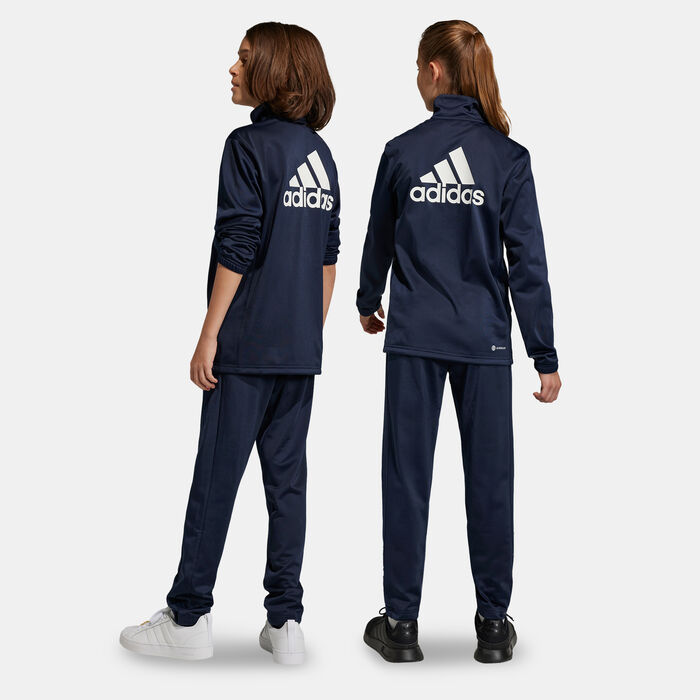 adidas Kids' Essentials Big Logo Tracksuit Black adidas Kids' Essentials Big Logo Tracksuit Black image number 1