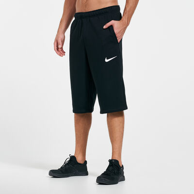 Nike Men's Dri-FIT Over-The-Knee Shorts Black Nike Men's Dri-FIT Over-The-Knee Shorts Black