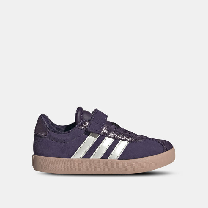 adidas Kids' VL Court 3.0 Shoes Purple image number 0