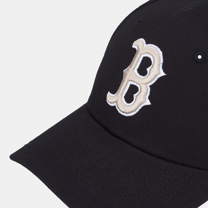 New Era Men's League Essential 9Forty Boston Red Sox Cap Black New Era Men's League Essential 9Forty Boston Red Sox Cap Black image number 2