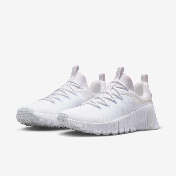 Nike Women's Free Metcon 6 Training Shoes White Nike Women's Free Metcon 6 Training Shoes White image number 4
