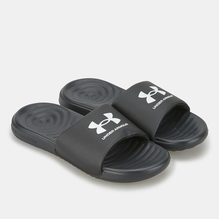 Under Armour Women's Ansa Fixed Slides Black Under Armour Women's Ansa Fixed Slides Black image number 0