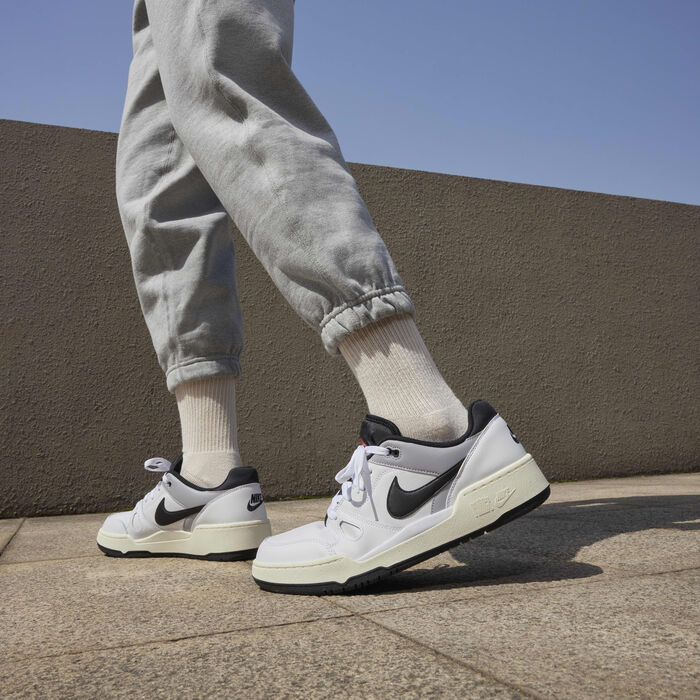 Nike Men's Full Force Low Shoes White Nike Men's Full Force Low Shoes White image number 1
