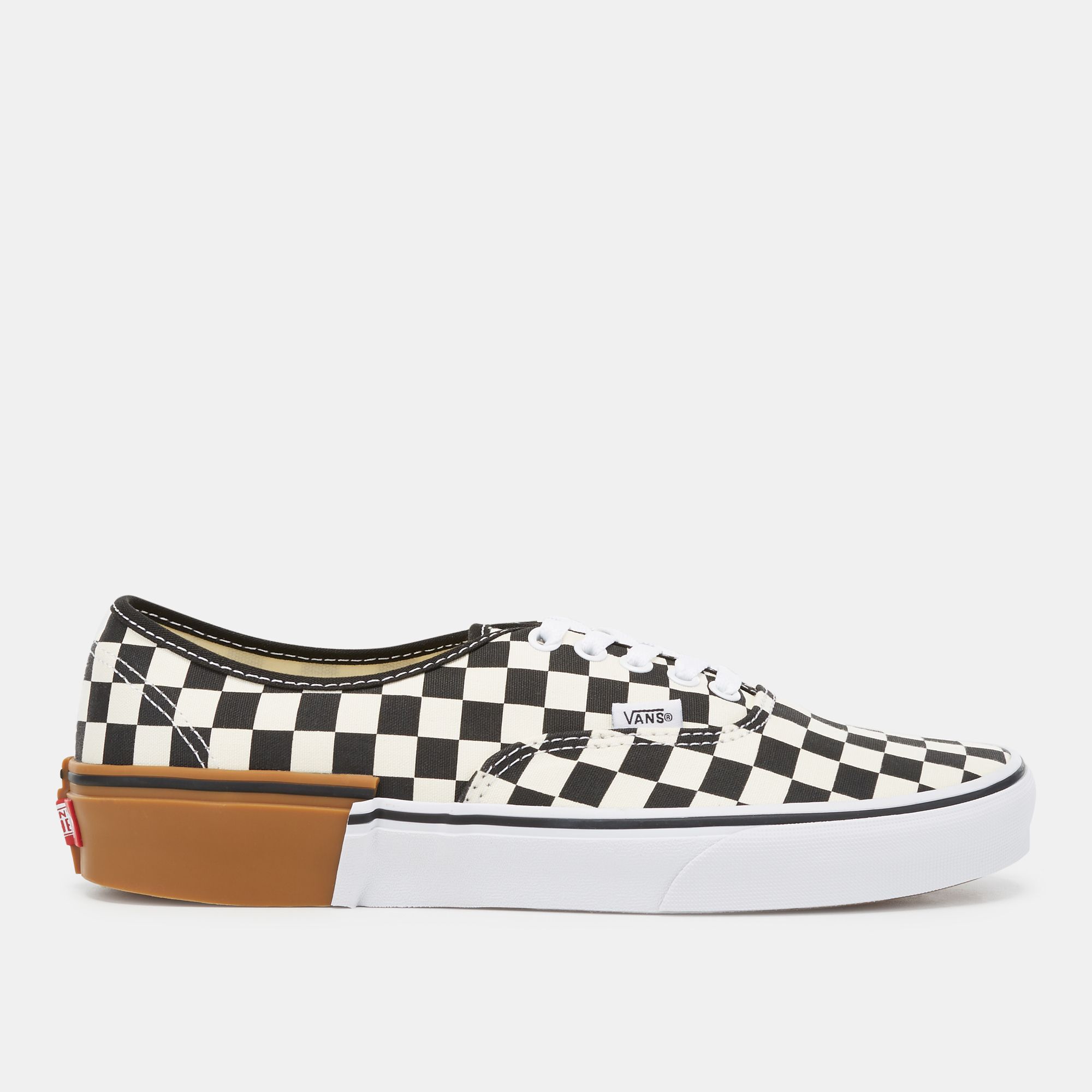 Gum Block Checkerboard Authentic Shoe