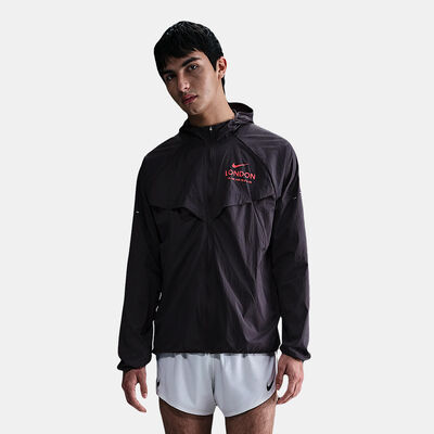 Nike Men's Stride Running Jacket Purple