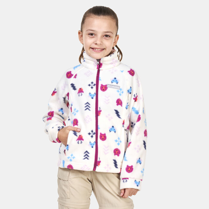 Columbia Kids' Benton Springs II Printed Jacket White Columbia Kids' Benton Springs II Printed Jacket White image number 0
