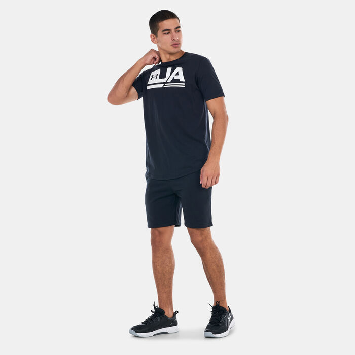 Under Armour Men's UA Rival Fleece Shorts Black Under Armour Men's UA Rival Fleece Shorts Black image number 2