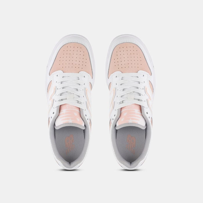 New Balance Kids' BB480 Shoes White New Balance Kids' BB480 Shoes White image number 4