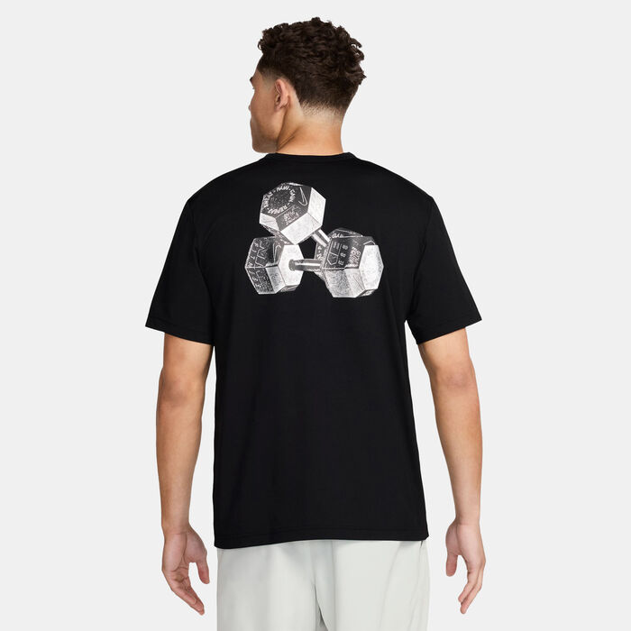 Nike Men's Hyverse Dri-FIT Graphic Training T-Shirt Black Nike Men's Hyverse Dri-FIT Graphic Training T-Shirt Black image number 1