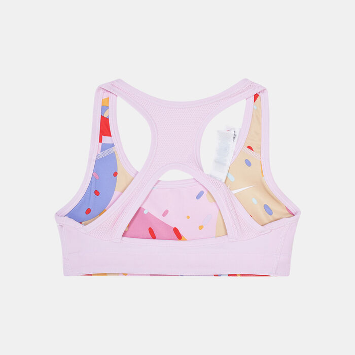 Nike Kids' Swoosh Reversible Sports Bra (Older Kids) Pink Nike Kids' Swoosh Reversible Sports Bra (Older Kids) Pink image number 3