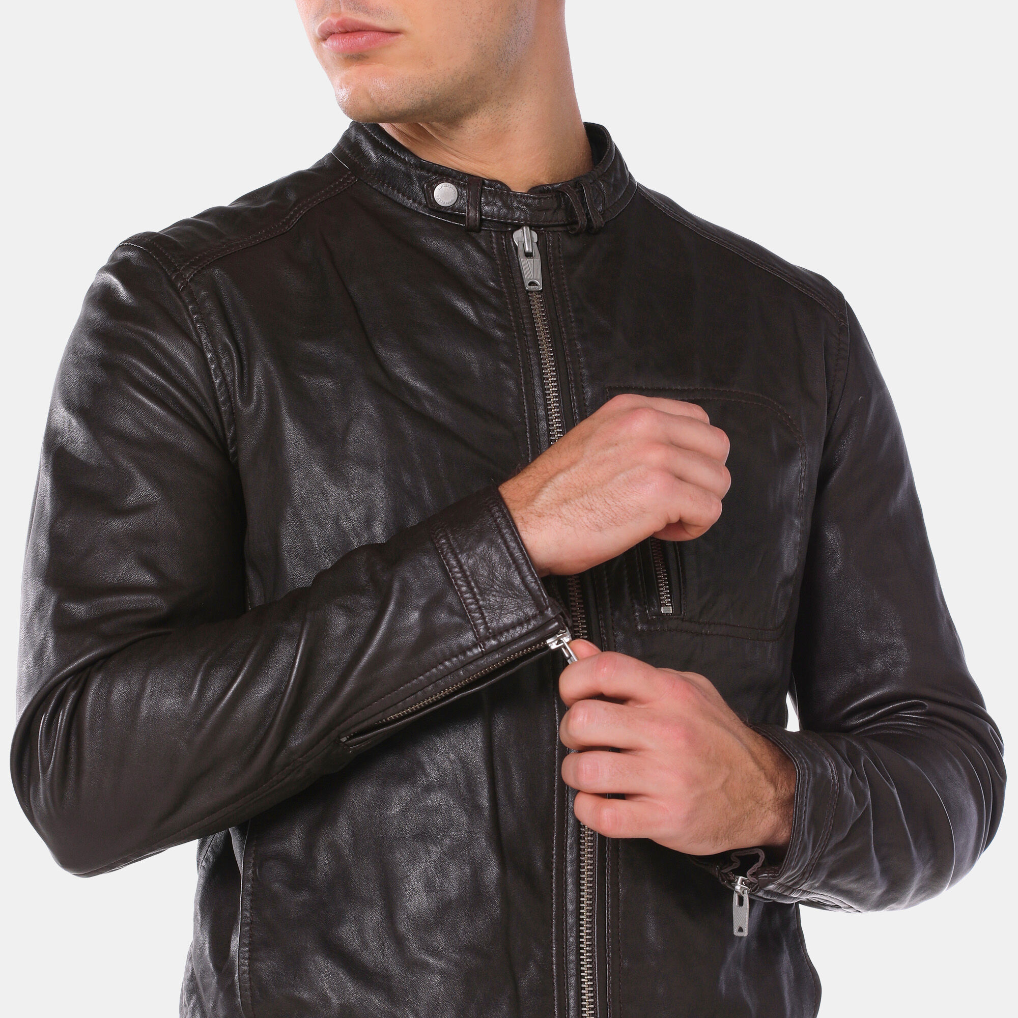 Timberland kinsman best sale leather jacket