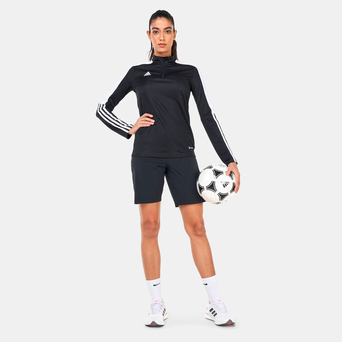 adidas Women's Tiro Essential Training Top Black adidas Women's Tiro Essential Training Top Black image number 2