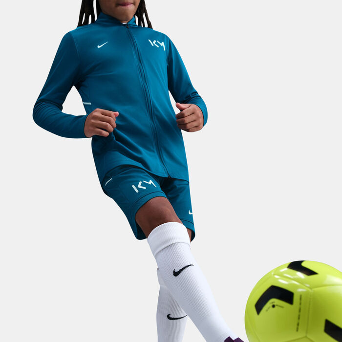Nike Kids' Kylian Mbappe Academy 25 Football Shorts Green Nike Kids' Kylian Mbappe Academy 25 Football Shorts Green image number 4