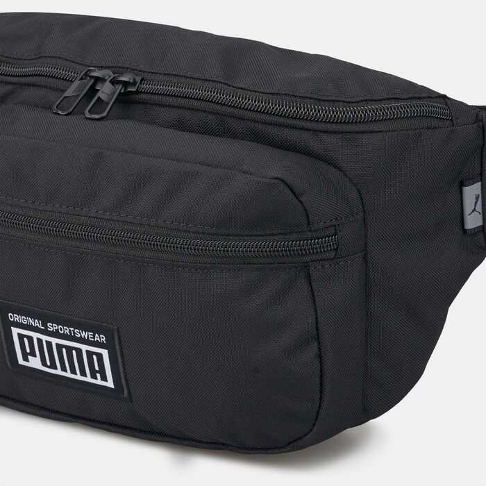 PUMA Men's Academy Waist Bag Black PUMA Men's Academy Waist Bag Black image number 3