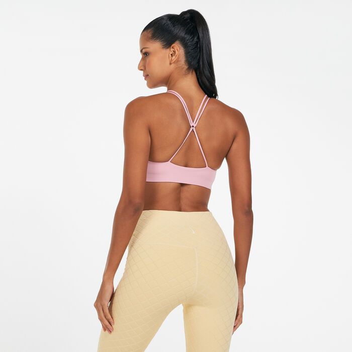 Nike Women's Air Dri-FIT Indy Sports Bra Pink image number 1