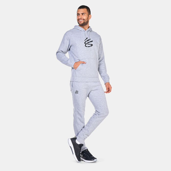 Under Armour Men's Curry Big Splash Hoodie Grey image number 2