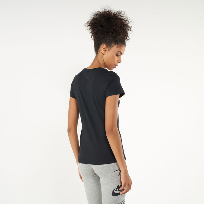 Buy Nike Women\'s -SSS It Just KSA Black T-Shirt Do Slim in