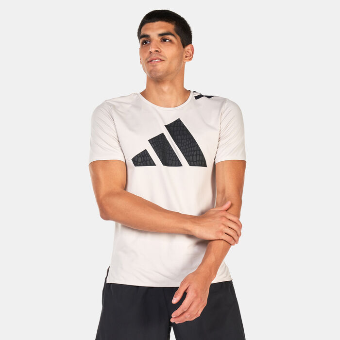 adidas Men's Best of adidas Training T-Shirt Beige adidas Men's Best of adidas Training T-Shirt Beige image number 0