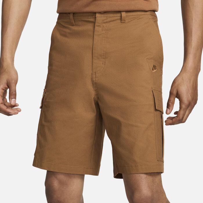 Nike Men's Club Cargo Shorts Brown image number 1