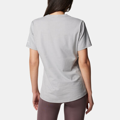 Columbia Women's Sun Trek Graphic T-Shirt Grey Columbia Women's Sun Trek Graphic T-Shirt Grey