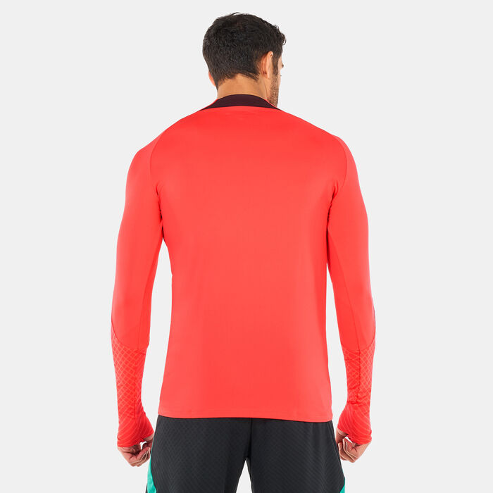 Nike Men's Liverpool F.C. Strike Dri-FIT Football Drill Top Pink Nike Men's Liverpool F.C. Strike Dri-FIT Football Drill Top Pink image number 1