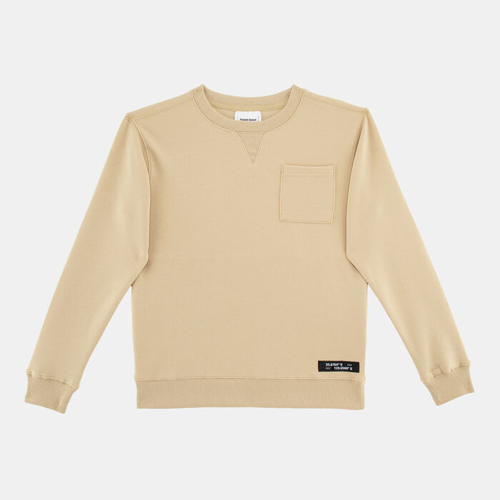 Sun and Sand Sports Kids' Pocket Sweatshirt Beige Sun and Sand Sports Kids' Pocket Sweatshirt Beige image number 0
