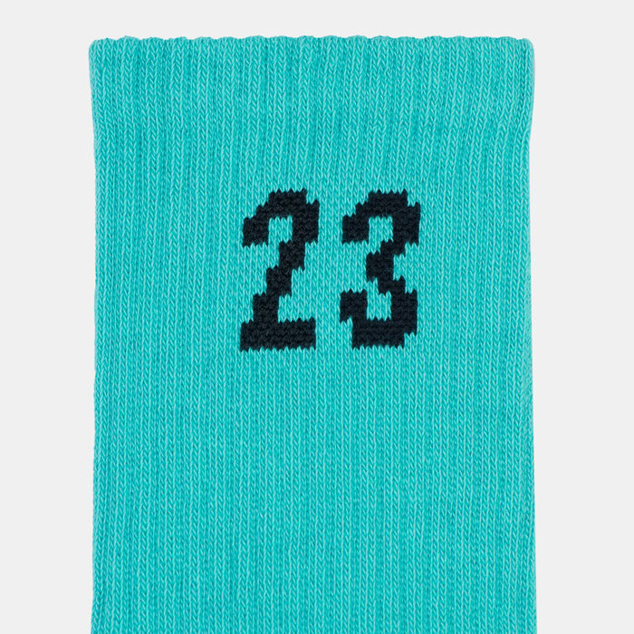 Jordan Essentials Crew Socks (3 Pairs) Multi-Color image number 3