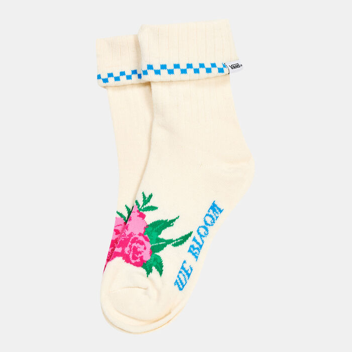 Vans Women's Eco Positivity Socks White Vans Women's Eco Positivity Socks White image number 0