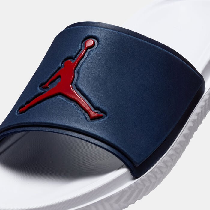 Jordan Men's Jumpman Slides Blue Jordan Men's Jumpman Slides Blue image number 2