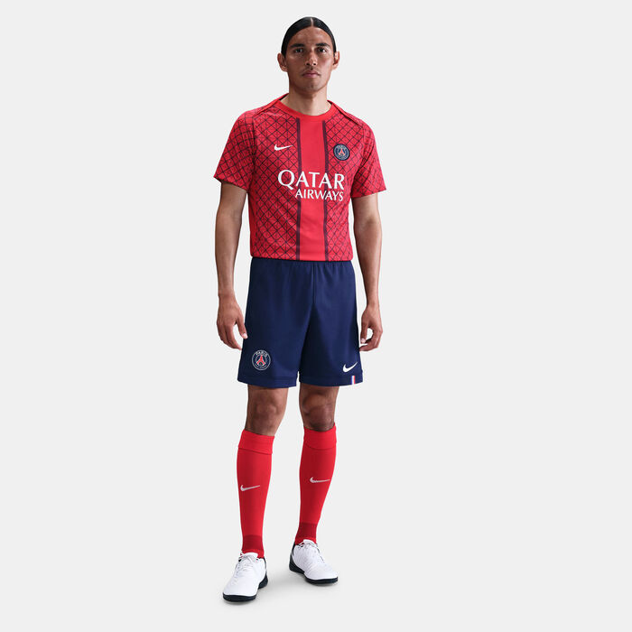 Nike Men's Paris Saint-Germain Academy Pro Home Pre-Match Football Top Red image number 2