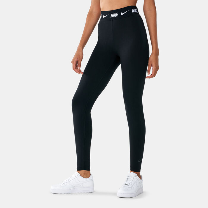Buy Nike Women's Sportswear Club High Waist Leggings Black in KSA -SSS