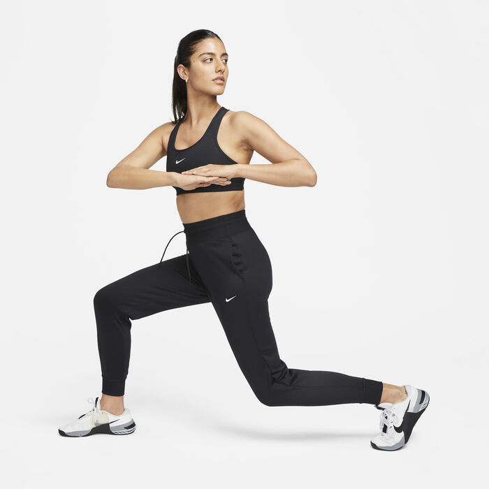 Nike Women's Therma-FIT One High-Waisted 7/8 Trousers Black Nike Women's Therma-FIT One High-Waisted 7/8 Trousers Black image number 3