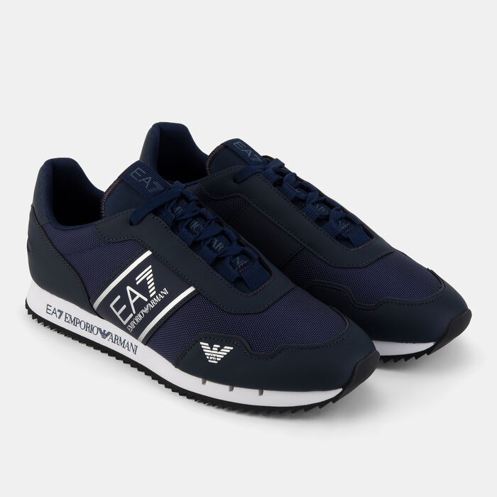EA7 Emporio Armani Men's Logo Shoes Blue EA7 Emporio Armani Men's Logo Shoes Blue image number 1