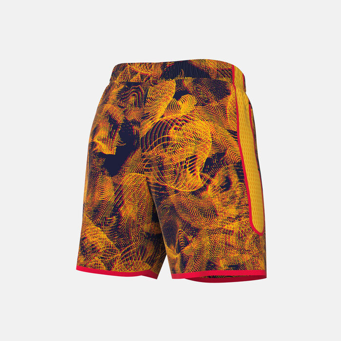 Nike Men's Academy+ Dri-FIT Football Shorts Blue Nike Men's Academy+ Dri-FIT Football Shorts Blue image number 1