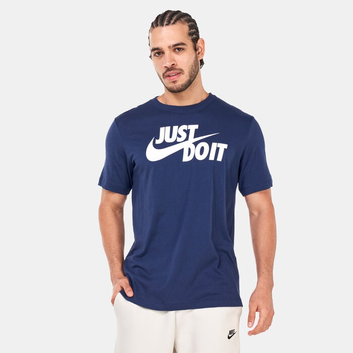 Nike Men's Sportswear JDI T-Shirt Blue Nike Men's Sportswear JDI T-Shirt Blue image number 0