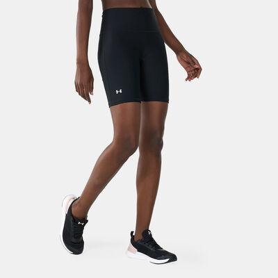 Under Armour Women's HeatGear Armour Bike Shorts Black Under Armour Women's HeatGear Armour Bike Shorts Black