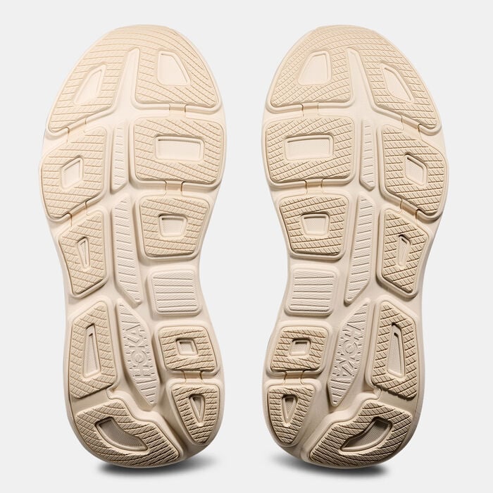 HOKA Women's Bondi 9 Running Shoes White HOKA Women's Bondi 9 Running Shoes White image number 3