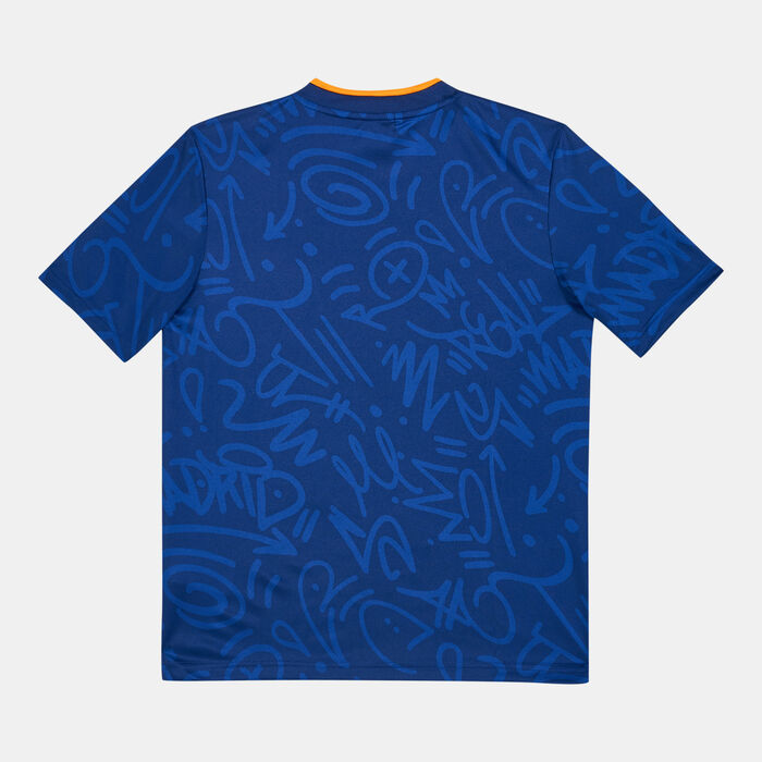 adidas Kids' Real Madrid Away Jersey - 2021/22 adidas Kids' Real Madrid Away Jersey - 2021/22 image number 1