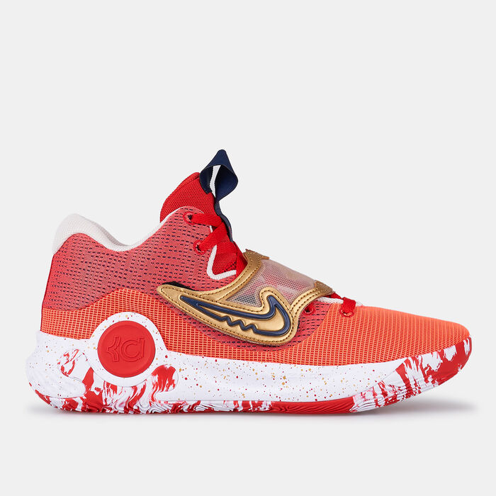 Nike Men's KD Trey 5 X Basketball Shoe Red image number 0