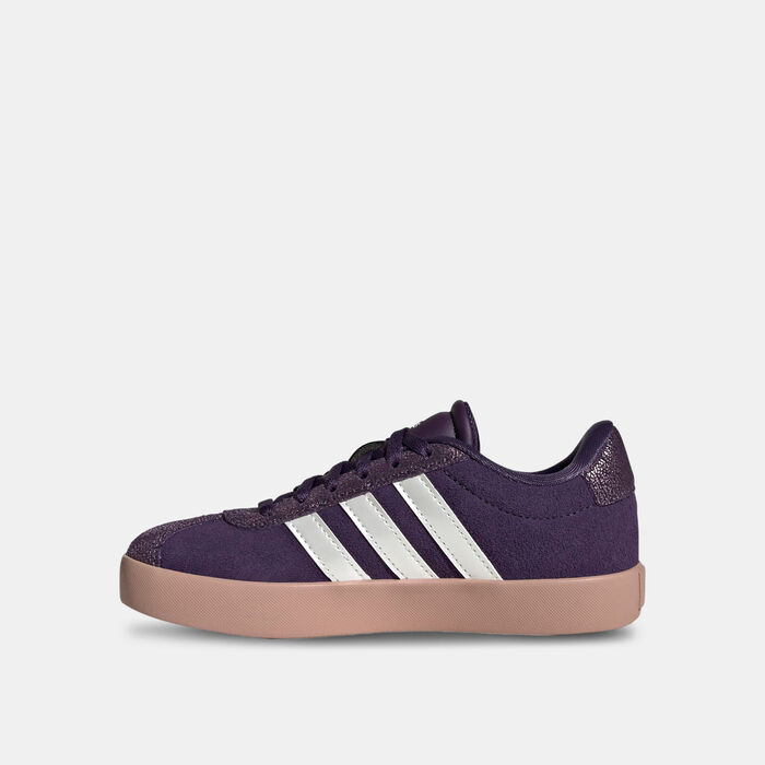 adidas Kids' VL Court 3.0 Shoes Purple adidas Kids' VL Court 3.0 Shoes Purple image number 2