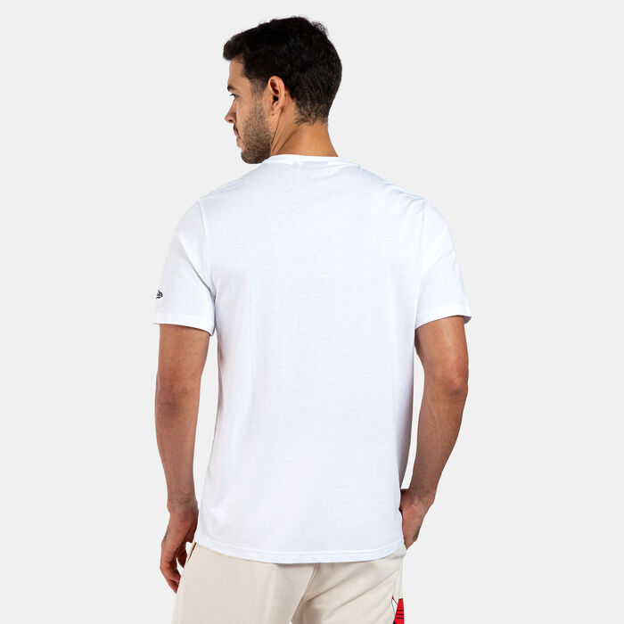 New Era Men's MLB New York Yankees Spray Stamp Graphic T-Shirt White image number 1