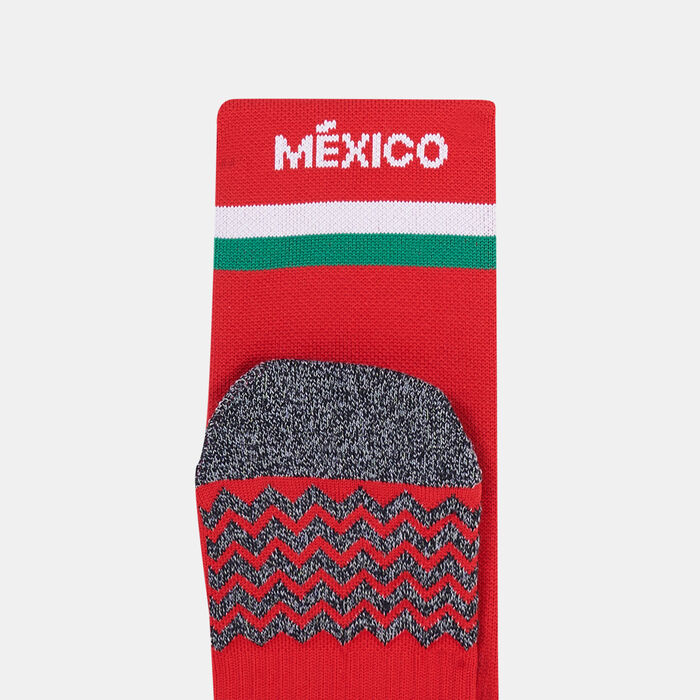 adidas Men's Mexico Home Socks - 2022 Red adidas Men's Mexico Home Socks - 2022 Red image number 1