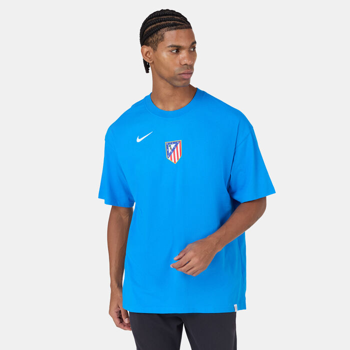 Nike Men's Atlético Madrid Total 90 T-Shirt Blue Nike Men's Atlético Madrid Total 90 T-Shirt Blue image number 0