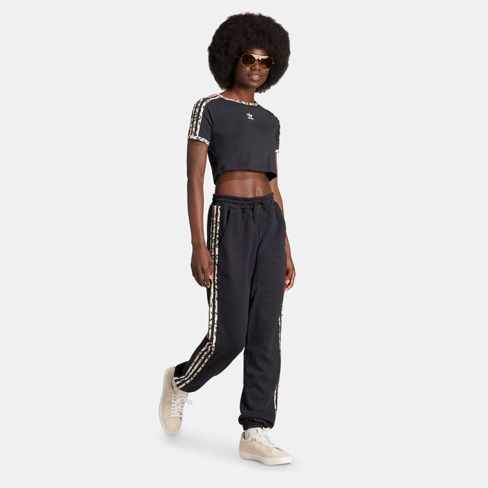 adidas Originals Women's Luxe Baby T-Shirt Black adidas Originals Women's Luxe Baby T-Shirt Black image number 2