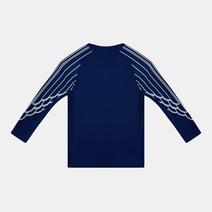 Jordan Kids' Paris Saint-Germain 24/25 4th Replica Football Jersey Blue Jordan Kids' Paris Saint-Germain 24/25 4th Replica Football Jersey Blue image number 1