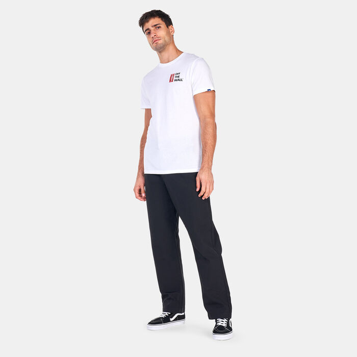 Vans Men's Authentic Chino Relaxed Tapered Pants Black Vans Men's Authentic Chino Relaxed Tapered Pants Black image number 2
